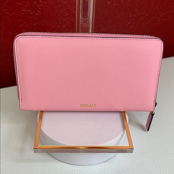 Versace Medusa Pink Wallet with box dust bag and coa - Picture 4 of 9